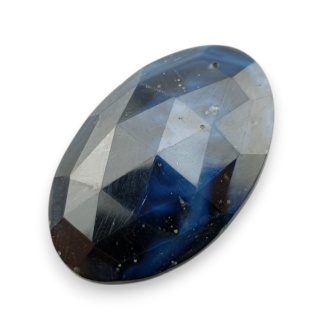 Leland blue kaboszon fasetowany 30x19 mm nr 6
