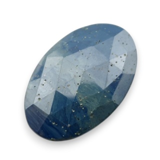 Leland blue kaboszon fasetowany 30x20 mm nr 37