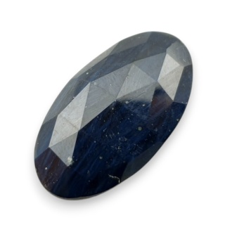 Leland blue kaboszon fasetowany 31x17 mm nr 25