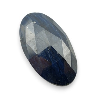 Leland blue kaboszon fasetowany 31x17 mm nr 25