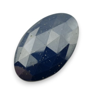 Leland blue kaboszon fasetowany 32x20 mm nr 5