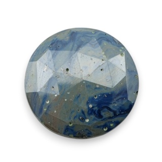 Leland blue kaboszon fasetowany fi 24 mm nr 2