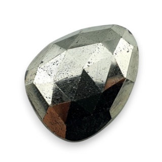 Piryt kaboszon fasetowany 22x18 mm nr 22