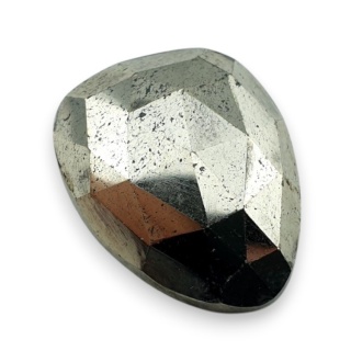 Piryt kaboszon fasetowany 22x18 mm nr 22