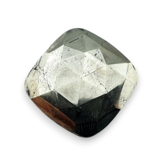 Piryt kaboszon fasetowany 22x21 mm nr 28