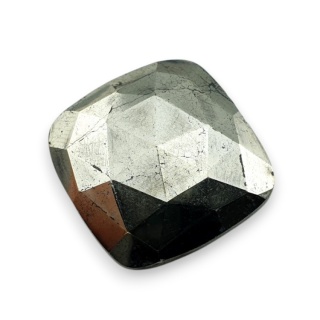 Piryt kaboszon fasetowany 22x21 mm nr 28