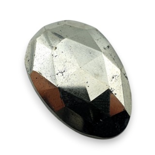 Piryt kaboszon fasetowany 23x15 mm nr 25