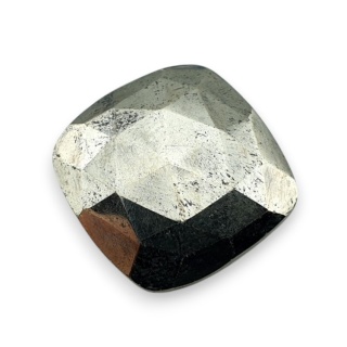 Piryt kaboszon fasetowany 23x22 mm nr 1