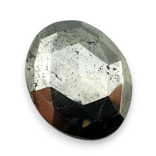 Piryt kaboszon fasetowany 24x19 mm nr 30