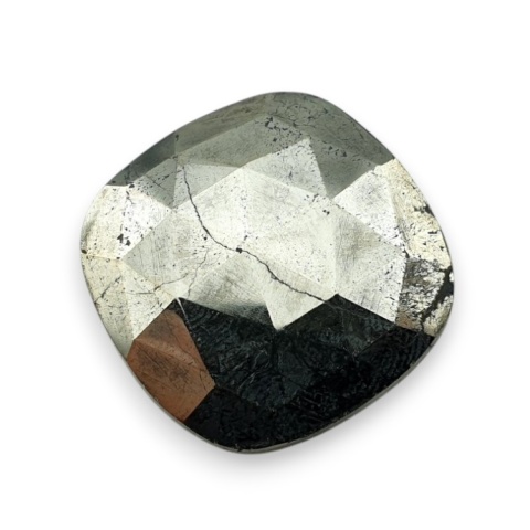 Piryt kaboszon fasetowany 24x24 mm nr 21 Piryt kaboszon fasetowany 24x24 mm nr 21