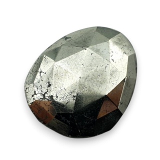 Piryt kaboszon fasetowany 25x21 mm nr 43