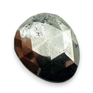 Piryt kaboszon fasetowany 25x21 mm nr 43