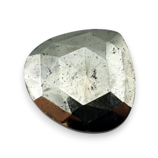 Piryt kaboszon fasetowany 25x24 mm nr 42