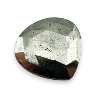 Piryt kaboszon fasetowany 25x24 mm nr 42