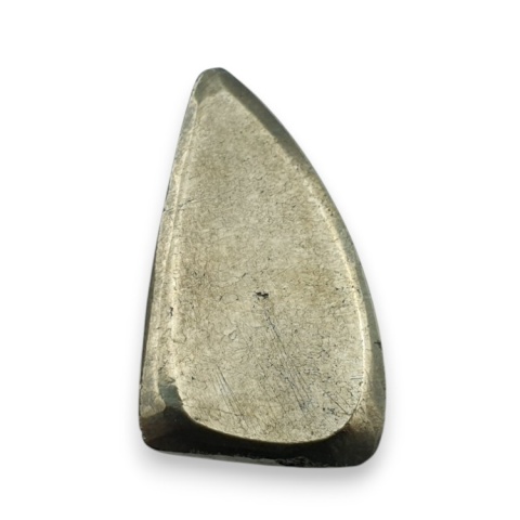 Piryt kaboszon fasetowany 26x16 mm nr 17 Piryt kaboszon fasetowany 26x16 mm nr 17