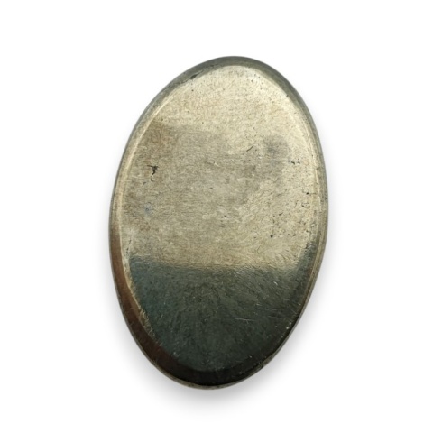 Piryt kaboszon fasetowany 26x17 mm nr 44 Piryt kaboszon fasetowany 26x17 mm nr 44