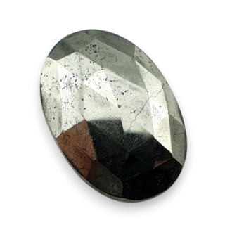 Piryt kaboszon fasetowany 26x18 mm nr 5