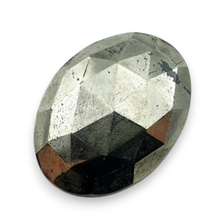 Piryt kaboszon fasetowany 27x20 mm nr 15