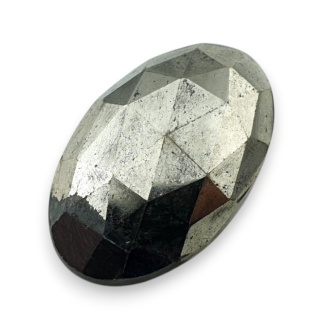 Piryt kaboszon fasetowany 28x18 mm nr 37