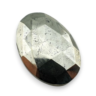 Piryt kaboszon fasetowany 28x19 mm nr 34