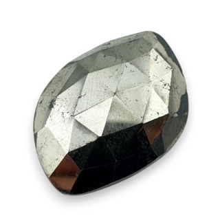 Piryt kaboszon fasetowany 28x19 mm nr 41