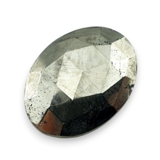 Piryt kaboszon fasetowany 28x21 mm nr 40