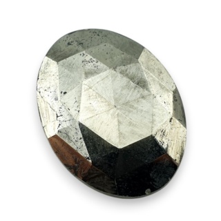 Piryt kaboszon fasetowany 28x21 mm nr 40