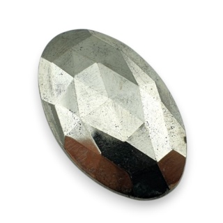 Piryt kaboszon fasetowany 29x18 mm nr 19