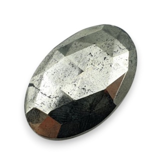 Piryt kaboszon fasetowany 30x19 mm nr 10
