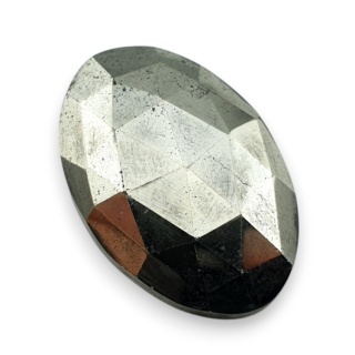 Piryt kaboszon fasetowany 30x20 mm nr 4