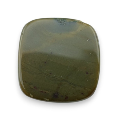 Heliotrop kaboszon fasetowany 23x22 mm nr 1 Heliotrop kaboszon fasetowany 23x22 mm nr 1