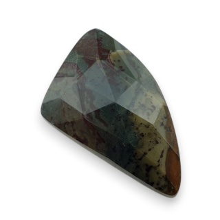 Heliotrop kaboszon fasetowany 26x15 mm nr 38