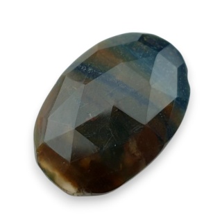 Heliotrop kaboszon fasetowany 26x18 mm nr 33