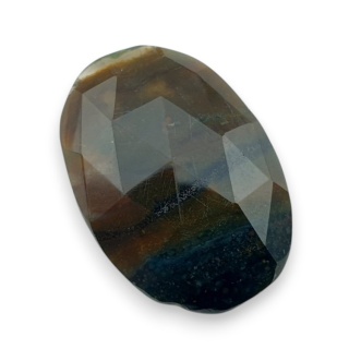 Heliotrop kaboszon fasetowany 26x18 mm nr 33