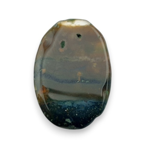 Heliotrop kaboszon fasetowany 26x18 mm nr 33 Heliotrop kaboszon fasetowany 26x18 mm nr 33