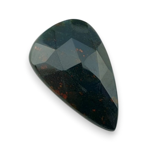 Heliotrop kaboszon fasetowany 27x17 mm nr 17 Heliotrop kaboszon fasetowany 27x17 mm nr 17