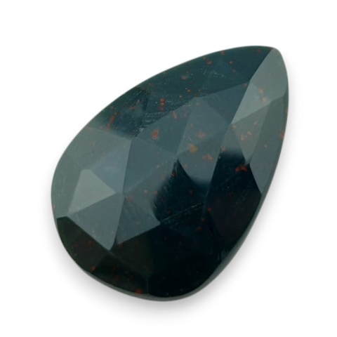 Heliotrop kaboszon fasetowany 28x19 mm nr 37 Heliotrop kaboszon fasetowany 28x19 mm nr 37