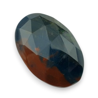 Heliotrop kaboszon fasetowany 28x19 mm nr 3