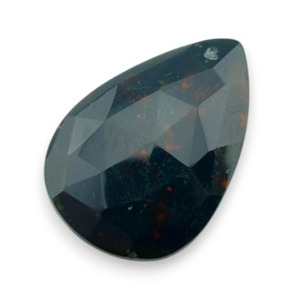 Heliotrop kaboszon fasetowany 30x21 mm nr 30
