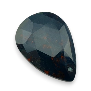 Heliotrop kaboszon fasetowany 30x21 mm nr 30