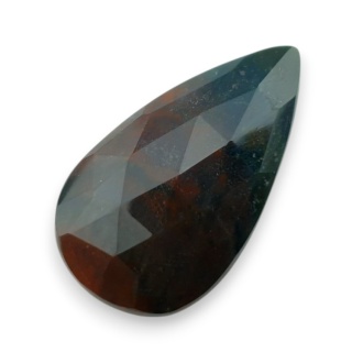 Heliotrop kaboszon fasetowany 31x18 mm nr 20