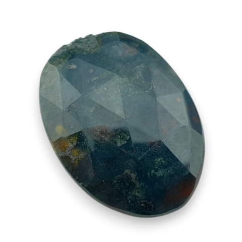 Heliotrop kaboszon fasetowany 31x23 mm nr 8 Heliotrop kaboszon fasetowany 31x23 mm nr 8