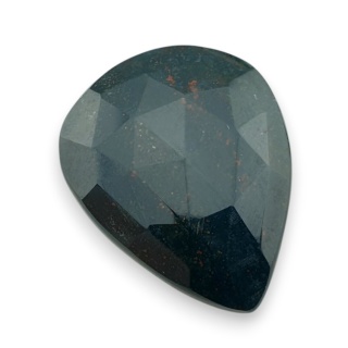 Heliotrop kaboszon fasetowany 32x25 mm nr 9