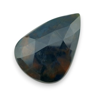 Heliotrop kaboszon fasetowany 33x24 mm nr 13