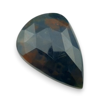 Heliotrop kaboszon fasetowany 33x24 mm nr 13