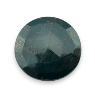 Heliotrop kaboszon fasetowany fi 28 mm nr 14