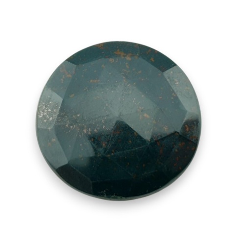 Heliotrop kaboszon fasetowany fi 28 mm nr 14 Heliotrop kaboszon fasetowany fi 28 mm nr 14