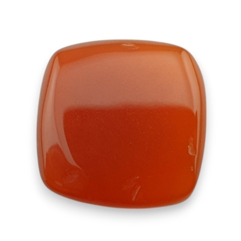 Karneol kaboszon fasetowany 18x17 mm nr 79 Karneol kaboszon fasetowany 18x17 mm nr 79