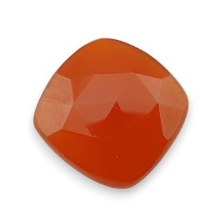 Karneol kaboszon fasetowany 20x20 mm nr 66