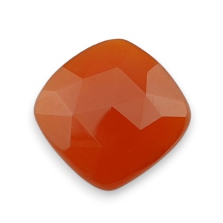 Karneol kaboszon fasetowany 20x20 mm nr 66